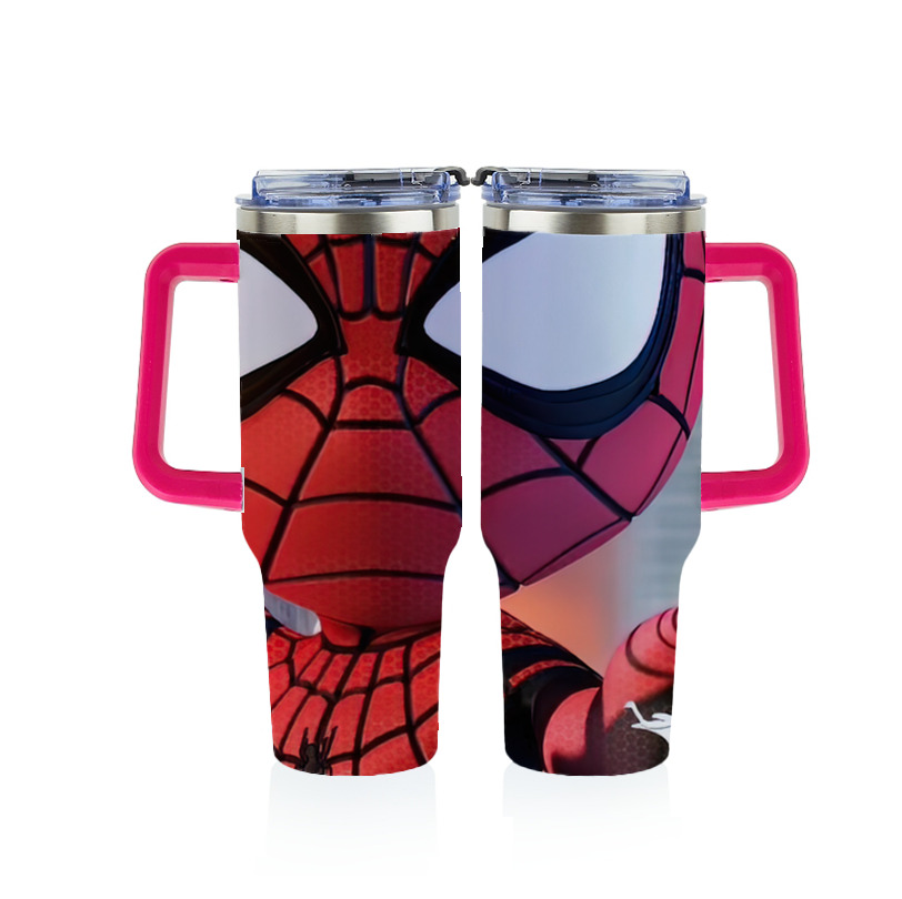 （画像用） Spider Man スパイダーマン 1200ｍLフルプリント車用タンブラー